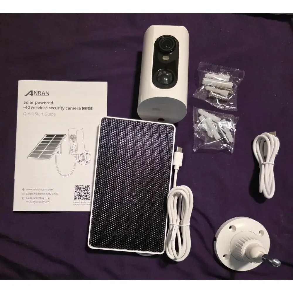 Solar Powered 4G Wireless Security Camera